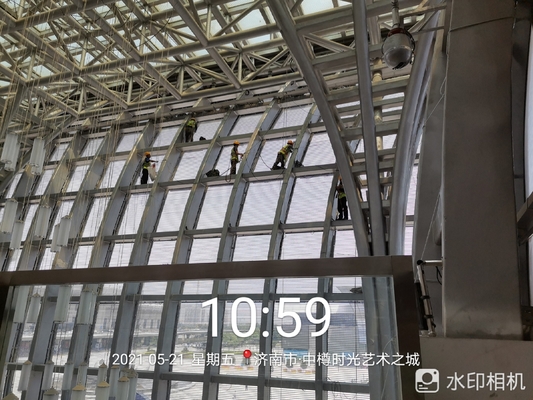 outdoor curtain P31.25 LED wall outdoor grid LED display outdoor mesh screen outdoor Transparent LED Display